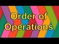 Order of Operations Concepts