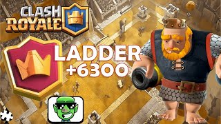 SUBIENDO A +6300 COPAS MUY FÁCIL | CLASH ROYALE