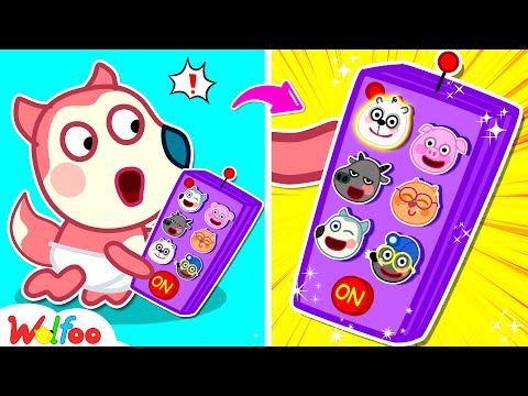 👶 Bayi Menggunakan Remote Ajaib 📺  Animasi Anak Terbaik | Wolfoo Indonesia