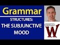 Understanding the Subjunctive Mood