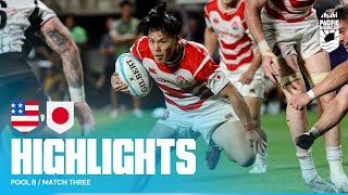 A ruthless Japan performance | USA v Japan | Asahi Super Dry Pacific Nations Cup | Match Highlights
