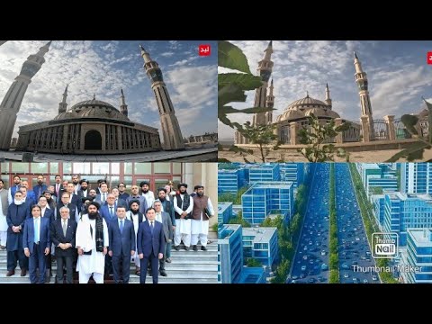 #عاجل ساخت ساز های جدید در کابل جهان را تکان داد و شماری از مقامات ارشد از بزرگترین مسجد زیبا ترین