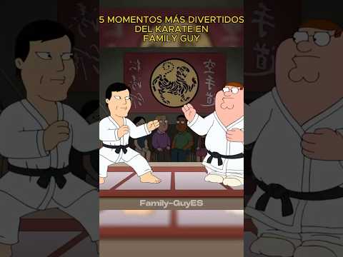 5 momentos m谩s divertidos de Karate en FamilyGuy #shorts #short #familyguy #comedy #funny #viral
