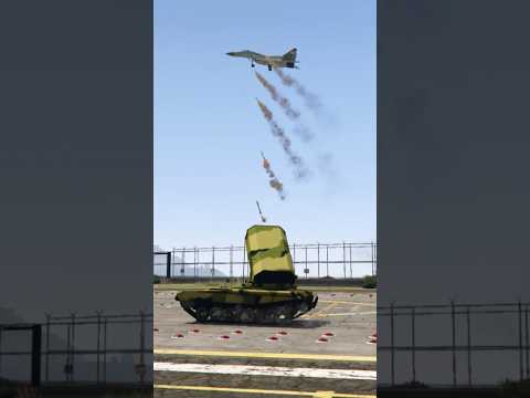 Today Pakistani Brutal Tank 75.0000 Cruiser Missile Attack On Indian Fighter Jets Gta-5