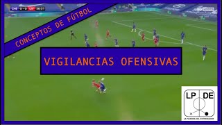 Conceptos de fútbol: VIGILANCIAS OFENSIVAS.