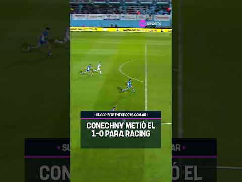 CONECHNY METIÓ EL 1-0 PARA <strong>RACING</strong>