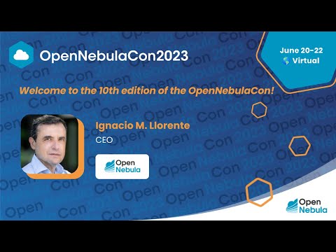 OpenNebulaCon2023 - Welcome to the 10th edition of the OpenNebula Conference