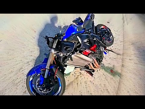 ACCIDENT AVEC SA NOUVELLE MOTO !😱🤯 MOMENTS EXTREMES EN MOTO