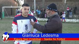 Gianluca Ledesma, la figura Premios Santa Fe de San Cristóbal -  Santa Fe Fútbol