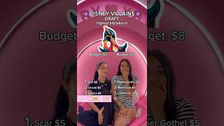 Disney villain👀 who won?🫣💗 #disney #fyp #games #draft