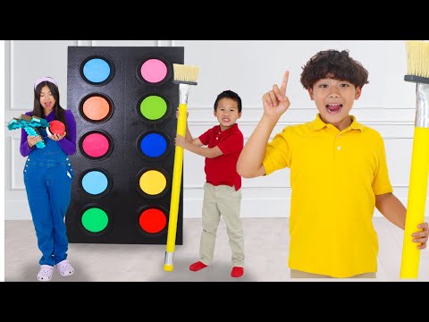 🎨 Kaden descubre la paleta mágica y se transforma en un héroe para salvar el día!