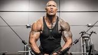 Dwayne Johnson - The Rock- Intense Workout