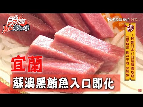 【宜蘭】去蘇澳吃黑鮪魚 口感激似冰淇淋【食尚玩家熱血48小時】20200629 (4/4)