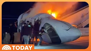 YouTube video thumbnail: New Details Emerge on Fatal Private Jet Crash on Texas Highway