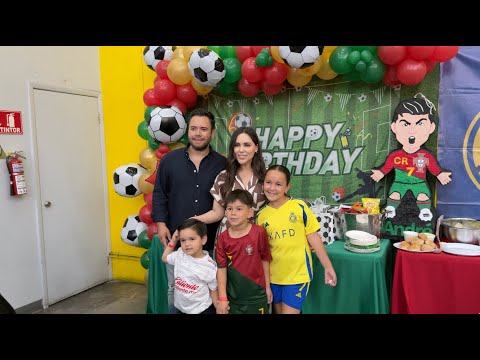 CUMPLE ANDRÉ #7 DE CRISTIANO RONALDO