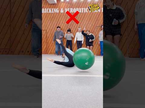 Yoga Ball Challenge⁉️😱