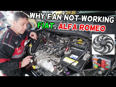 WHY RADIATOR FAN DOES NOT WORK FIAT ALFA ROMEO PUNTO DOBLO TIPO ALFA ROMEO 147 MITO GIULIA GIULIETTA