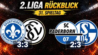 Hannover GREIFT an - Schalke dreht TOPSPIEL!  | 2. Liga RÜCKBLICK - 31.SPIELTAG