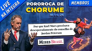Jordan Peterson ACONSELHA Marx com FATOS e LÓGICA | Pororoca de Chorume
