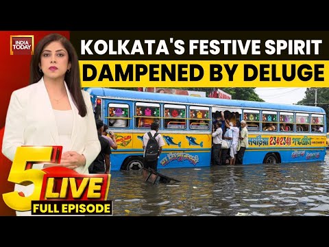 5ive LIVE With Sneha Mordani: Killer Floods In Kolkata, Bengaluru Pothole Crisis | India Today