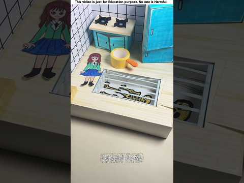 A Story Of Girl🤯 ~ mini wood toy- woodworking art skill/wood/ hand crafts/ #shorts