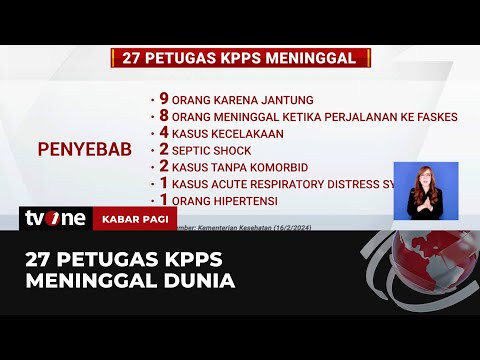 Petugas Kpps Meninggal Dunia Pada Pemilu Tvone