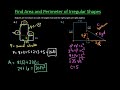 Calculating Areas and Perimeters