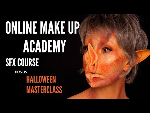 How to become a Pro SFX artist and get ready for Halloween with Online Makeup Academy