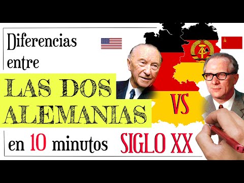 Historia de ALEMANIA: ¿Qué tan diferentes fueron las dos Alemanias ...