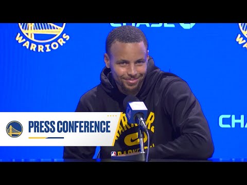 Warriors Talk | Stephen Curry Previews Playoffs - April 14, 2022 video clip