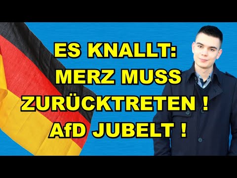 MERZ muss ZURÜCKTRETEN! AfD JUBELT!