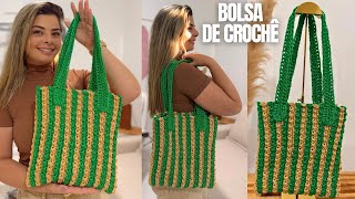 Linda e Rapida Bolsa de Croche - Bolsa Luna Vitte
