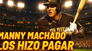 MANNY MACHADO LO HISO PAGAR