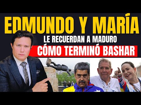 EDMUNDO LE ASOMÓ A MADURO LO QUE LE ESPERA SI NO DEJA EL PODER