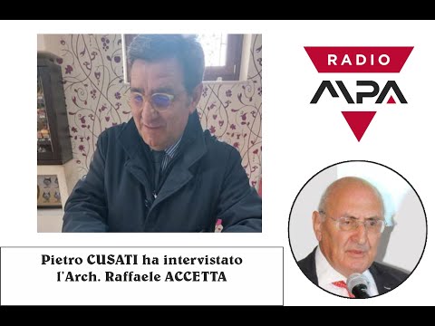 «Le Interviste…» su RADIO MPA Pietro Cusati intervista l’Arch. Raffaele ACCETTA 6 luglio 2025