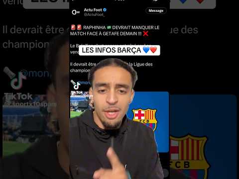 😱MAUVAISE NOUVELLE POUR RAPHINHA #real #football #mbappe #barcelona #lamineyamal #vinicuis #cr7 #<strong>ps</strong>
