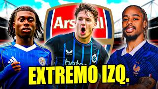 🏃 EXTREMO IZQUIERDO, la prioridad de fichaje en el Arsenal