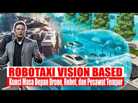 Robotaxi Vision Based: Elon Mengunci Masa Depan Robot, Drone, & Teknologi Pertempuran