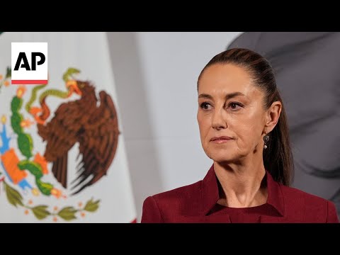 YouTube video thumbnail: Mexico's President Slams Sanctions on Mexican Banks by Trump Administration