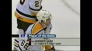 12/30/1999 Islanders at Penguins (Jagr 7 point game)
