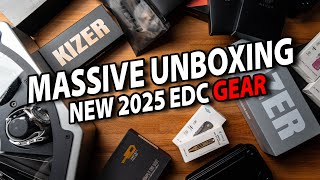 Unboxing NEW EDC Gear for 2025 | Wait till you see the last thing..