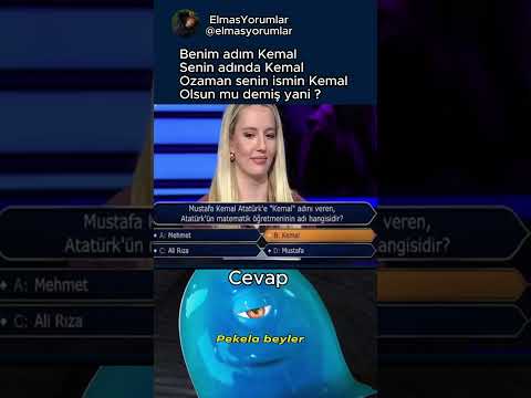 Cevap çok zekiceymiş ya 😅