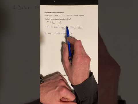 Einführung Zinseszinsrechnung
