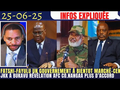 FATSHI-FAYULU BIENTOT UN GOUVERNEMENT JKK À BUKAVU RÉVÉLATION CORNE.NANGAA AVEC L' AFC PLUS D'ACCORD