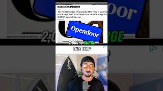 Opendoor $OPEN: Hedge Fund Manager Predicts 2,000% Stock Surge Before 2026