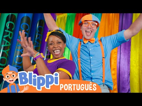 Vamos Todos Dançar | Dança com O Blippi em Português | Videos para Crianças PT PT