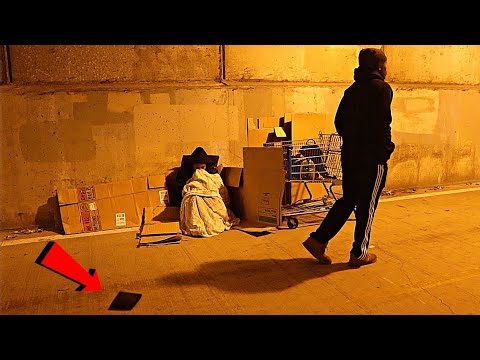 What Would The Homeless Do With A Lost Wallet? (Social Experiment)