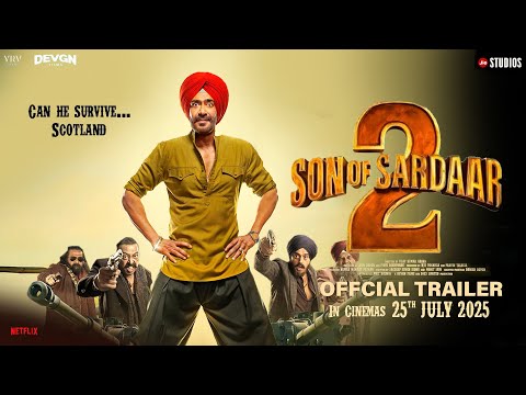 Son Of  Sardar 2 Teaser | Ajay Devgan | Mrunal Thakur | Salman Khan | Son Of  Sardar 2 Trailer