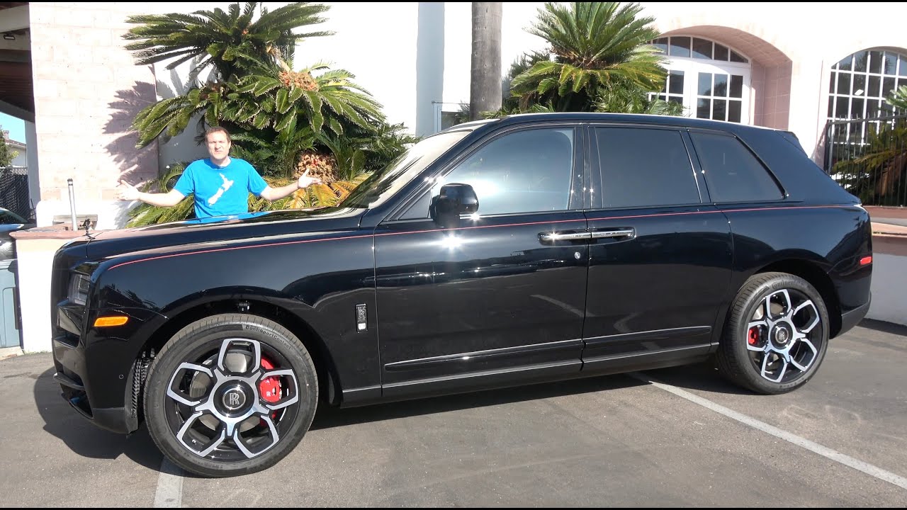 The 2020 Rolls-Royce Cullinan Black Badge Is a 480, 000 Ultra Luxury SUV