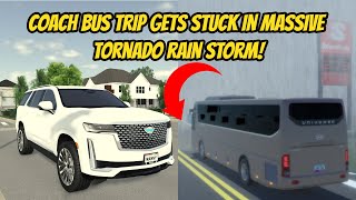 Greenville, Wisc Roblox l *HUGE* Coach Bus Trip to Central Kansas TORNADO STORM Roleplay